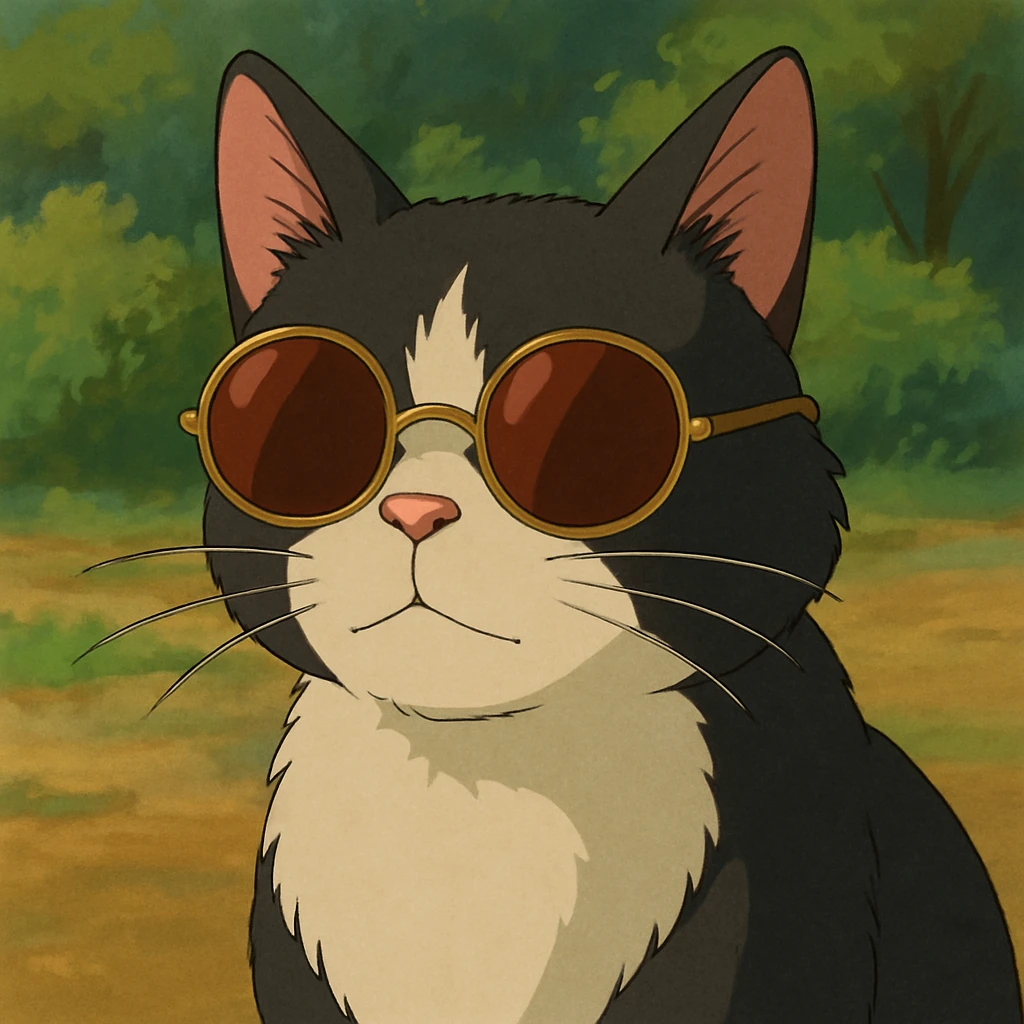 cat wearing sunglasses emoji