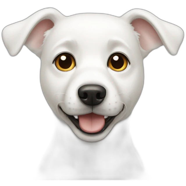 white-dog emoji