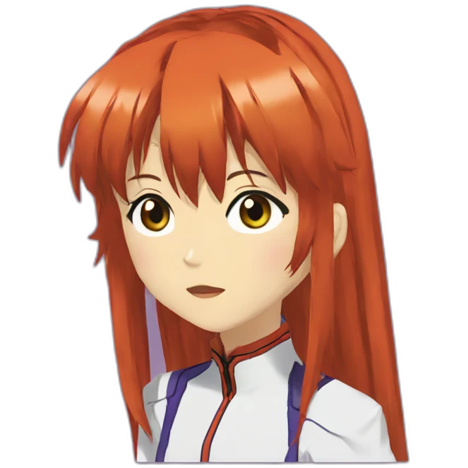 evangelion asuka emoji