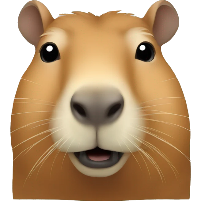 Capybara emoji