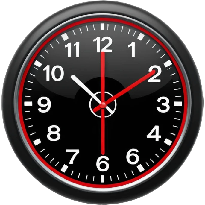 round twist timer with minute markings emoji