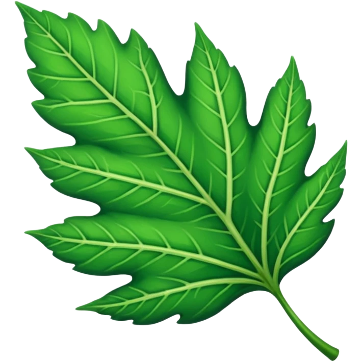 Leaf emoji