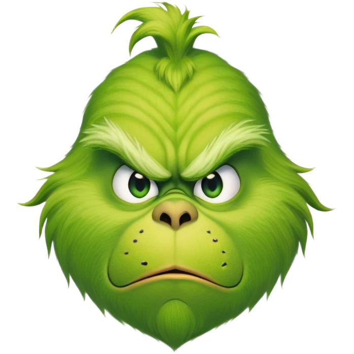 The grinch emoji