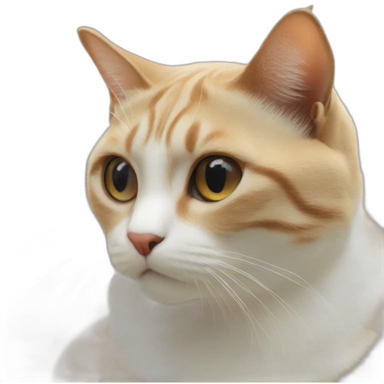 unimpressed cat emoji