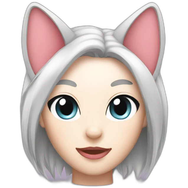 sexy cat ears emoji