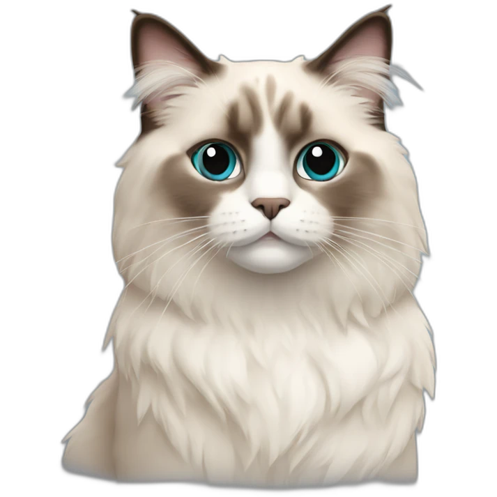 ragdoll cat emoji