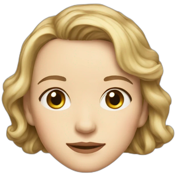 Carey Mulligan head only no neck emoji
