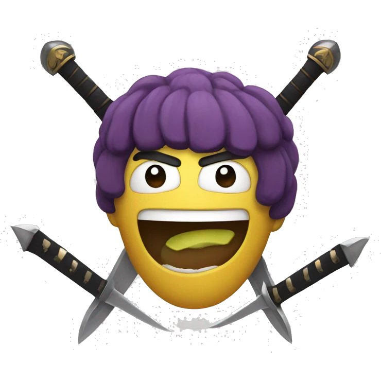 Figs with swords emoji