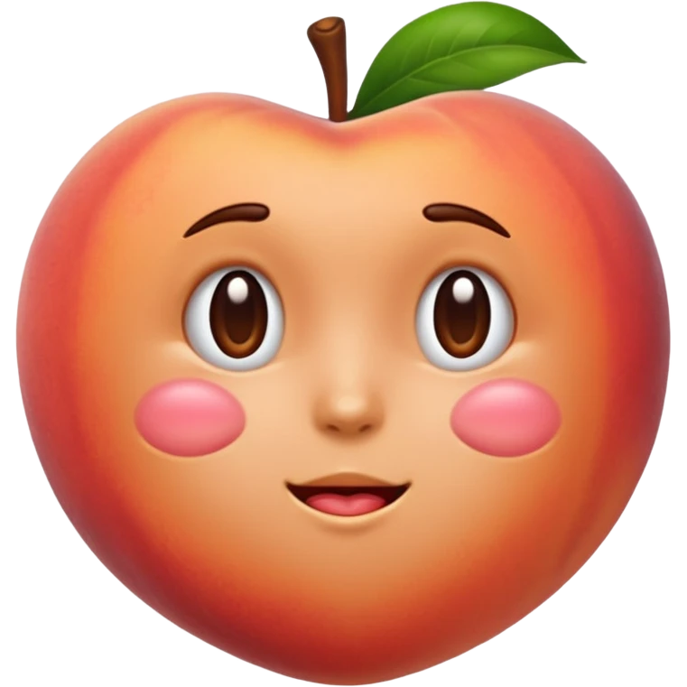 Peach emoji slapped  emoji