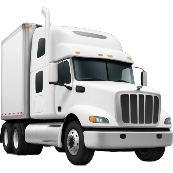 Semi truck with “PGS” letters on the side emoji