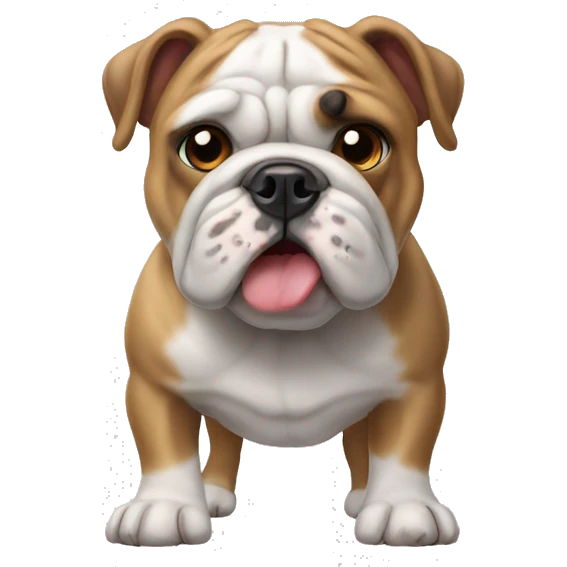 English bulldog emoji