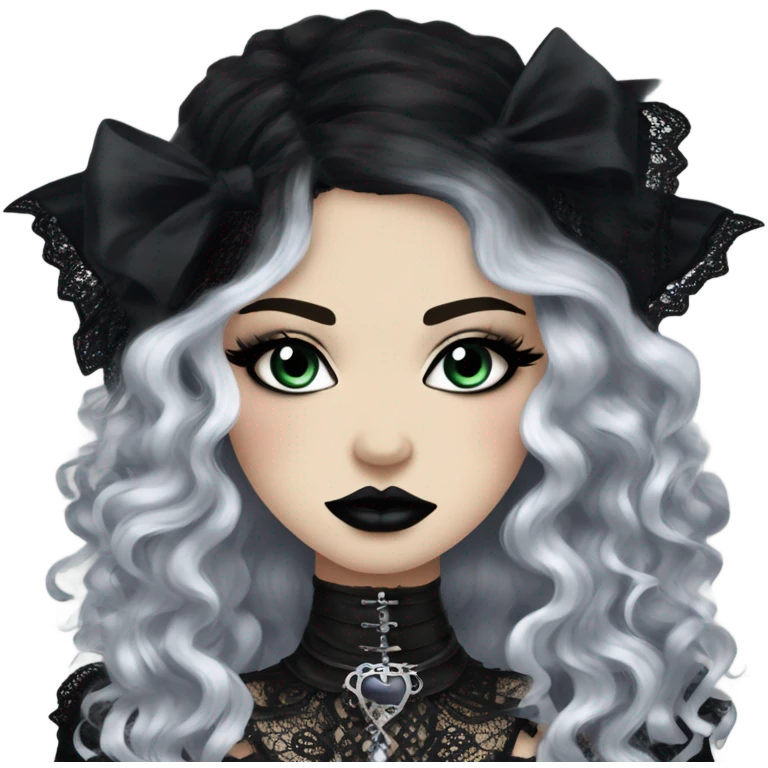Goth emoji