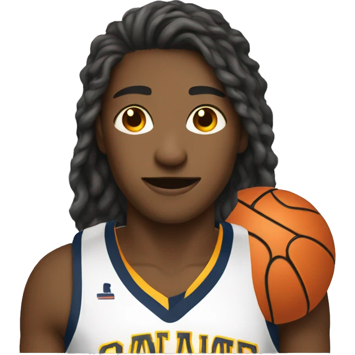 college student play basketball emoji