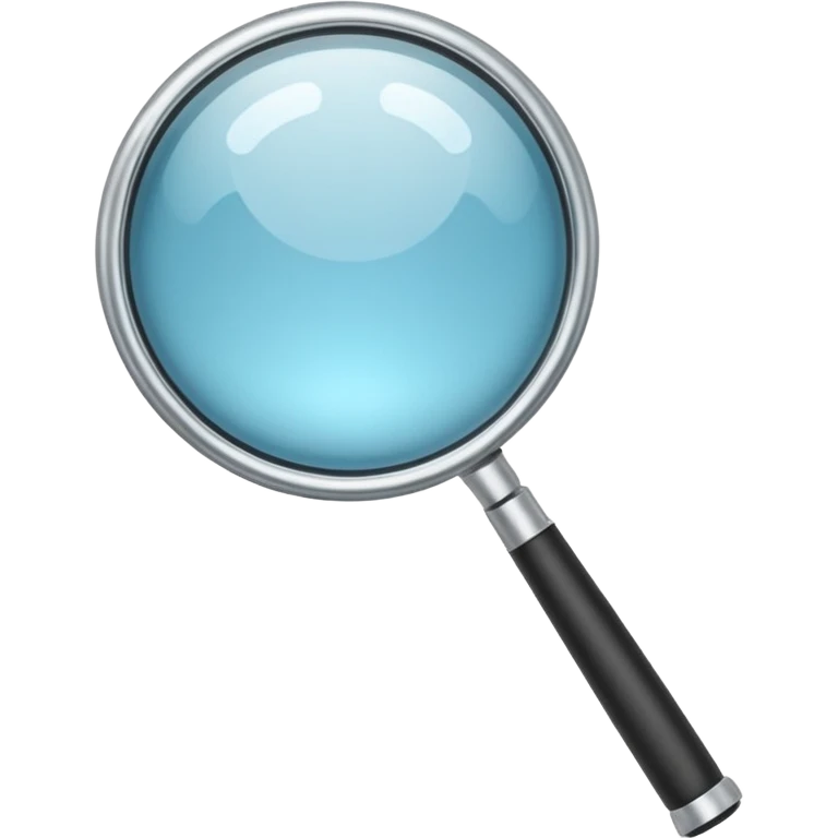 magnifier glass emoji
