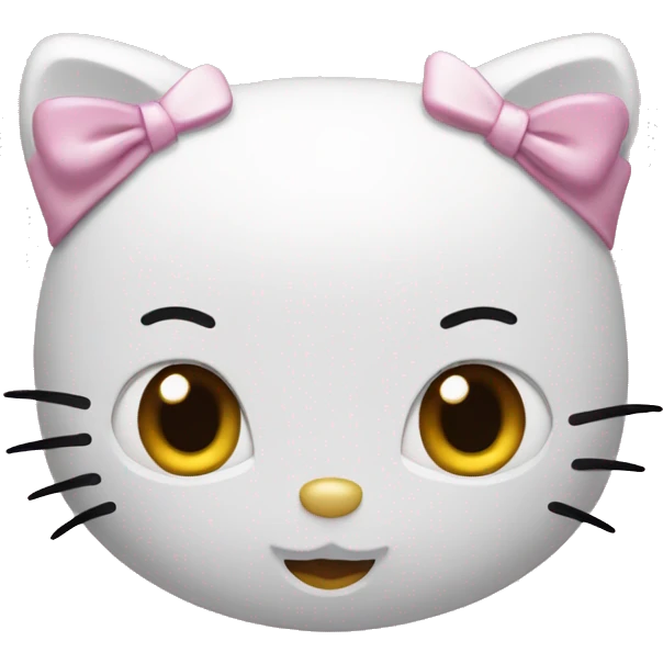Hello kitty emoji