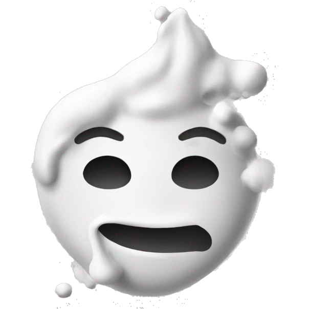 smelling powder emoji