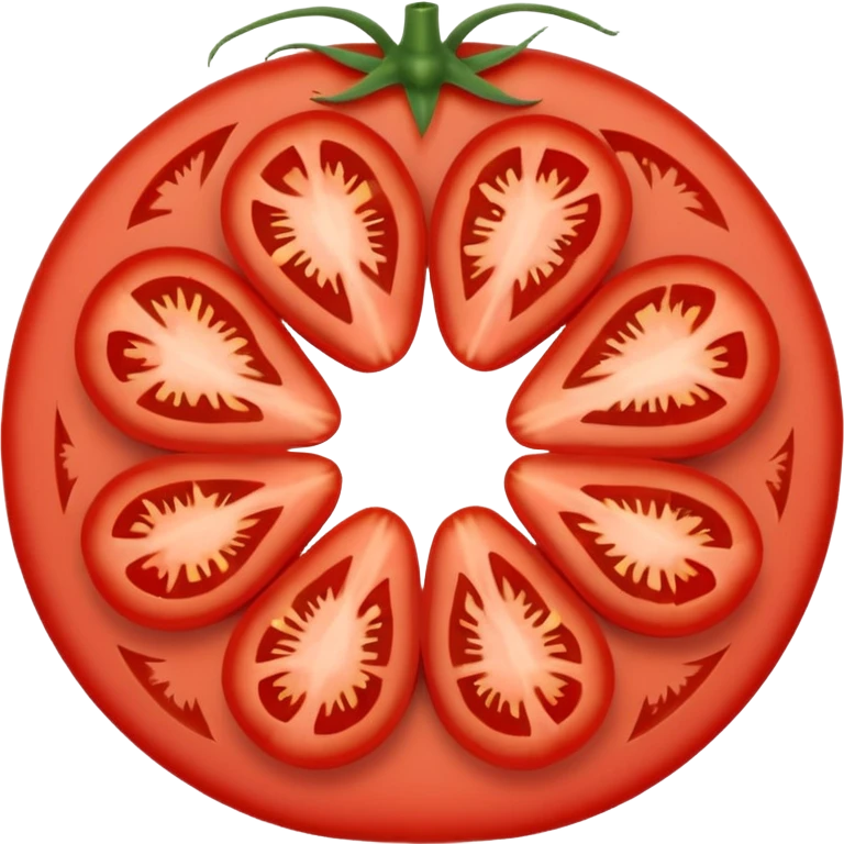 circle slice tomato emoji