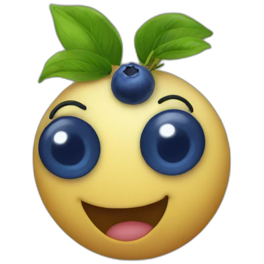 Blueberry emoji