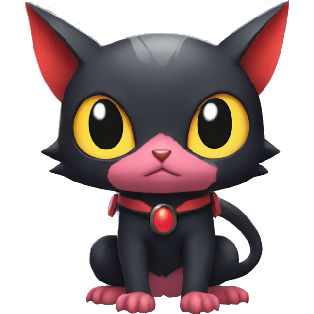 Cool Cute Edgy Chibi Noibat-Litten-Pokémon-Fakémon-hybrid emoji