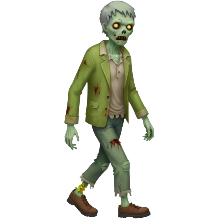 zombie full body walking emoji