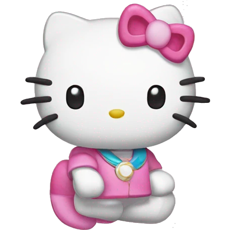 Hello kitty emoji