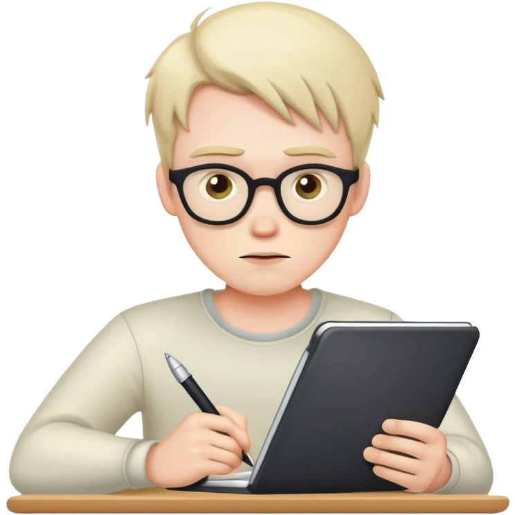 idiot guy who writes a blog emoji