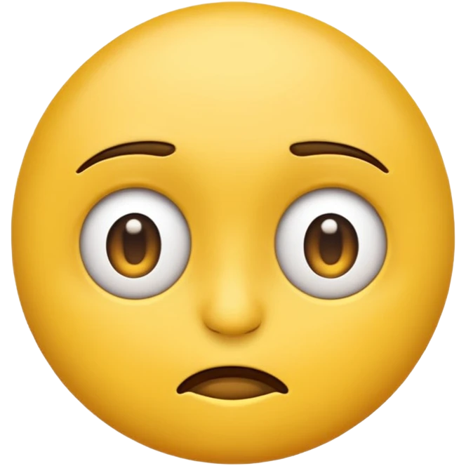 Emoji doing a side eye  emoji