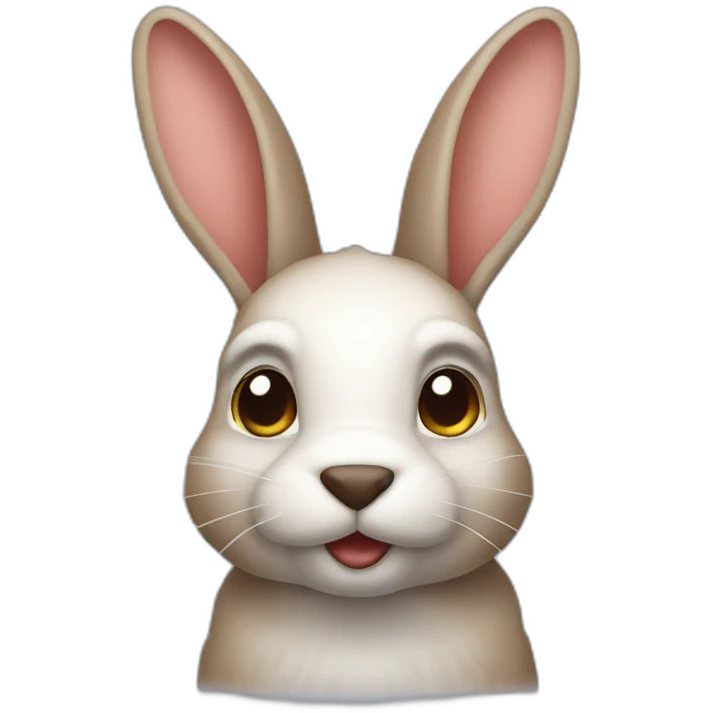Conejo cara emoji