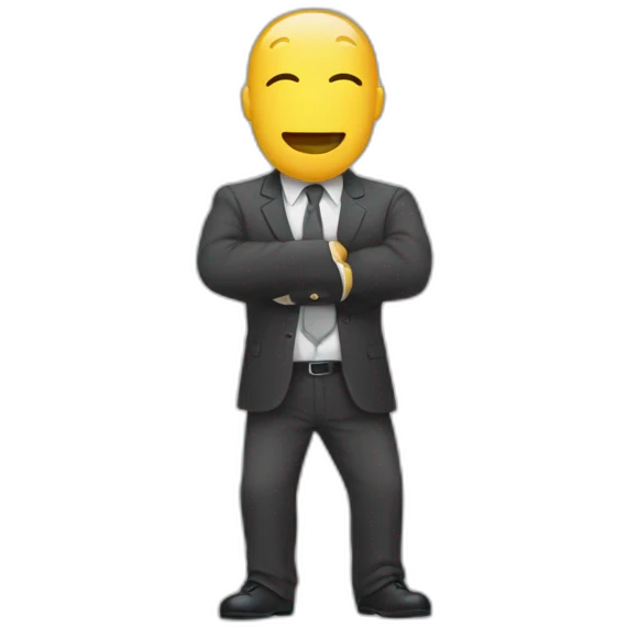 bowing bussinessman emoji