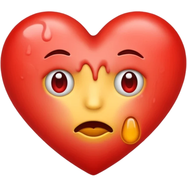 Nervous love emoji emoji