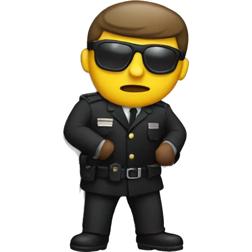 door bodyguard no entry emoji