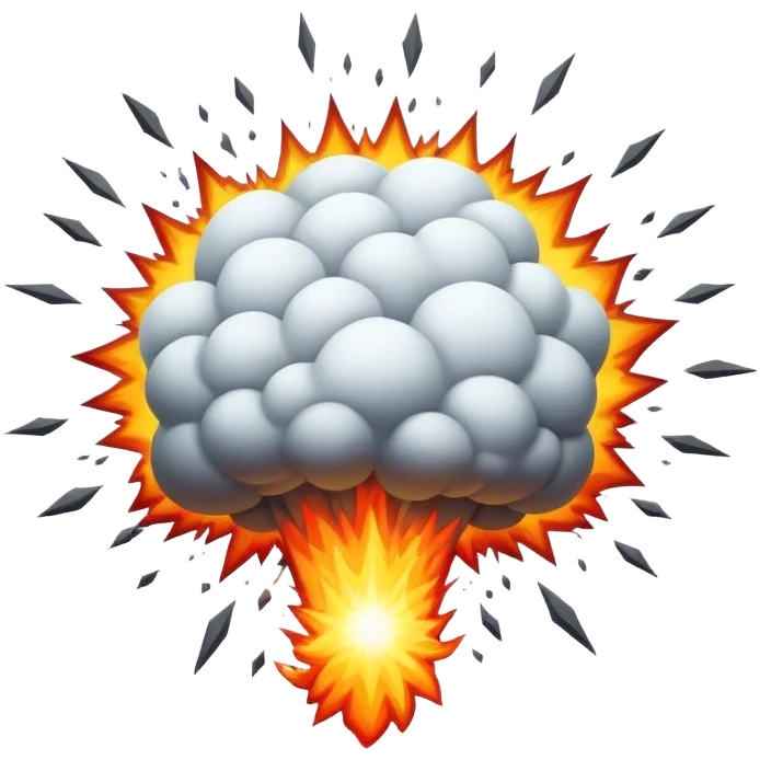 Mind blowing emoji