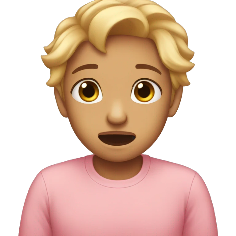 Blush shy embarrassed emoji