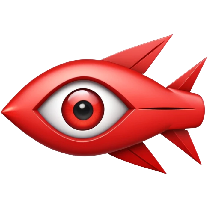 a bold arrow with big eyes emoji