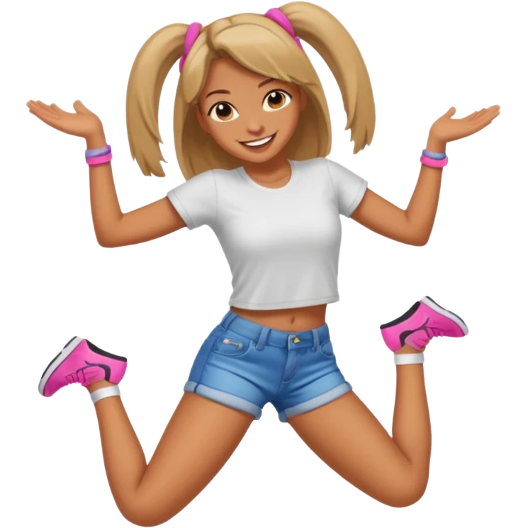 Girl twerking  emoji