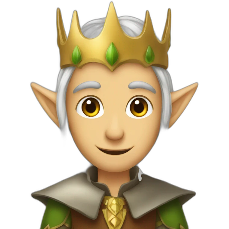 Tranduil elf king emoji