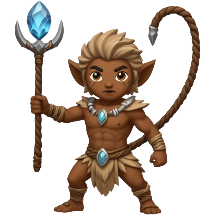 earth elemental long whip emoji