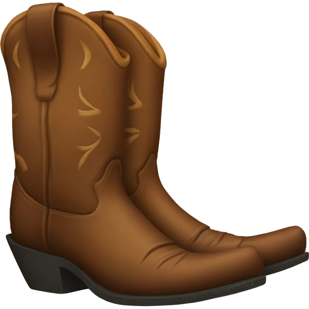 Cowboy boots emoji