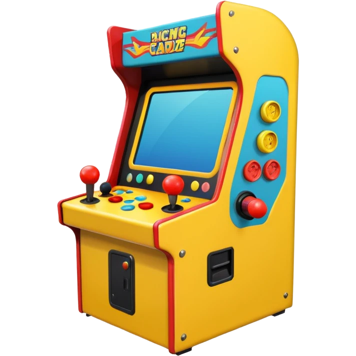 Racing arcade cabinet emoji