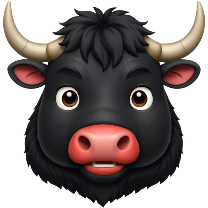 Ferdinand (black) from the Ferdinand disney movie emoji