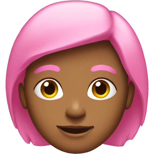 Pink emoji