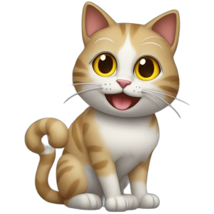 cat holding a sign with the inscription “Safina” emoji