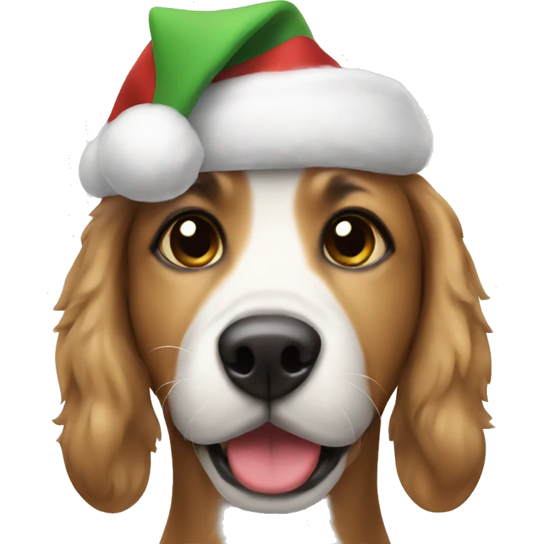 christmas dog  emoji