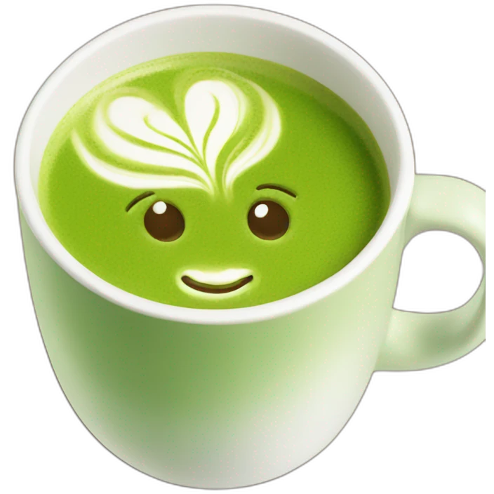matcha latte emoji