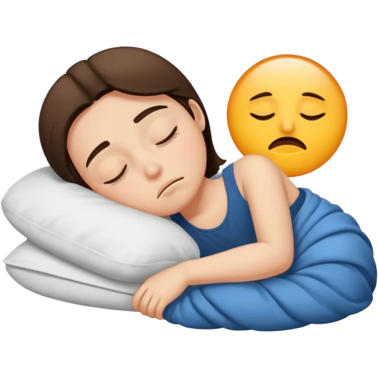 Sleepy Character zzz emoji