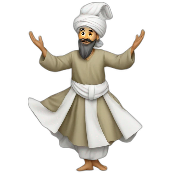 A moroccan sufi dervish emoji