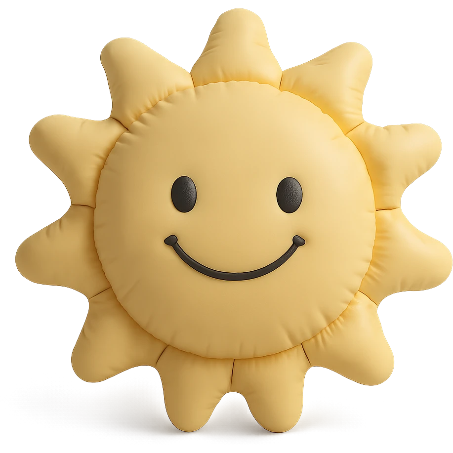smiling sun emoji