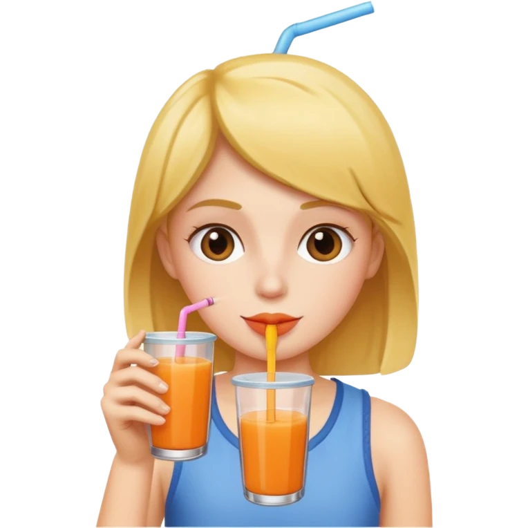 PERSON HAVING JUICE emoji