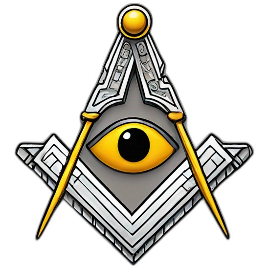 Masonic Square and Compass emoji