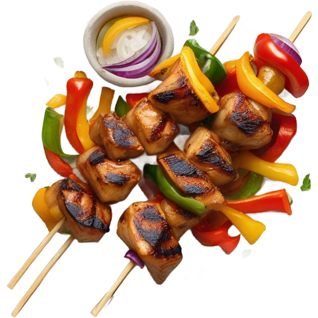 Grilled shish tawouk emoji